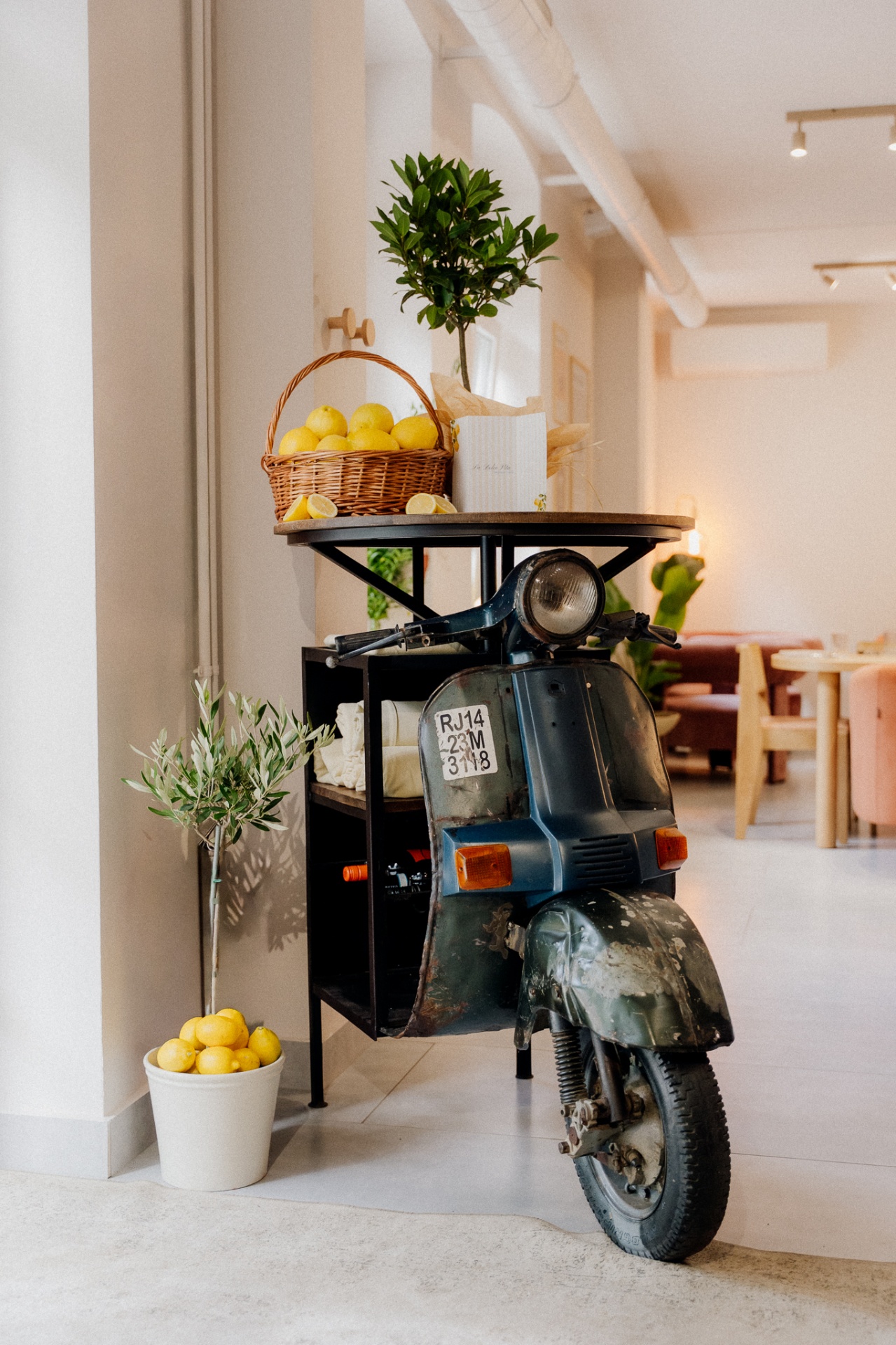 Vintage vespa